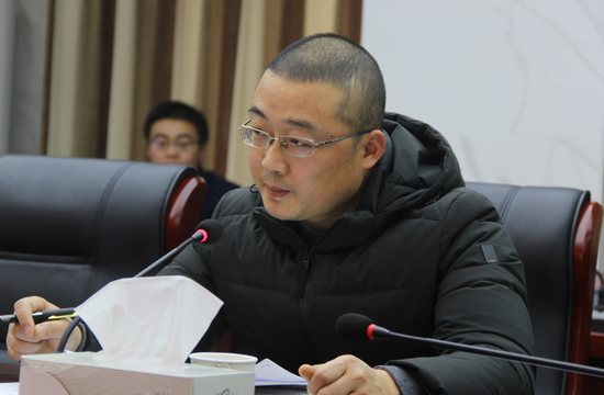 区党工委书记,管委会主任童有柱介绍双凤开发区发展情况长丰县委常委