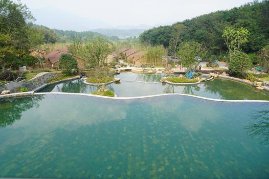 星空下的森林温泉 刷新安徽旅游新地标