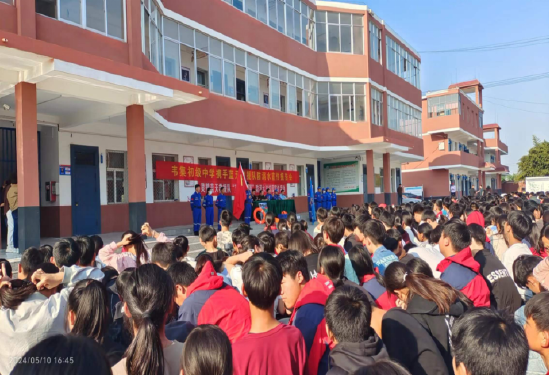 增强防溺意识 守护生命安全 ——灵璧县韦集初级中学携手蓝天救援队