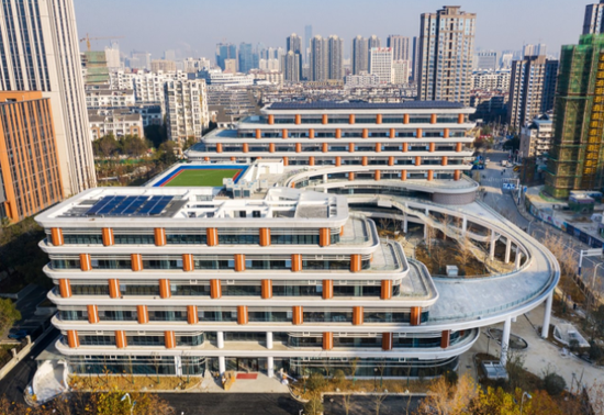 合肥一六八中学陶冲湖校区二期等工程建成投用