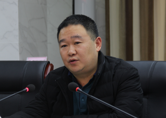 区党工委书记,管委会主任童有柱介绍双凤开发区发展情况长丰县委常委