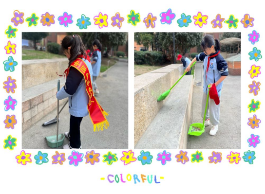 合肥经开自贸区实验学校迎春风学雷锋好少年在行动