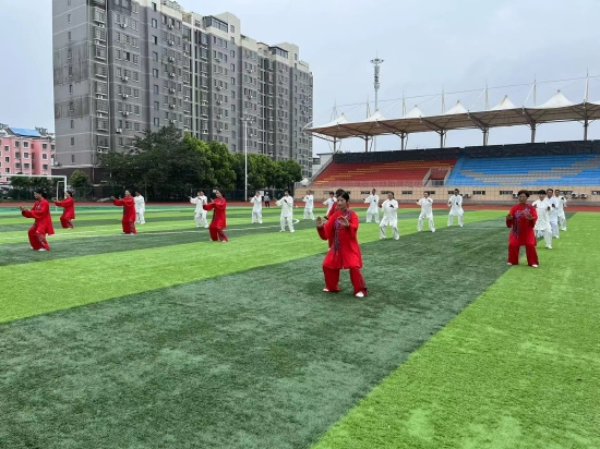 明光市武术协会太极拳团队