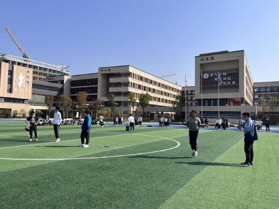 合肥一六八玫瑰园学校南校区学习与活动并行快乐同青春齐飏