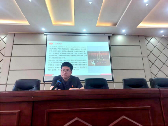 蒙城县鲲鹏中学联盟宣讲民法典夯实平安校园法律基础