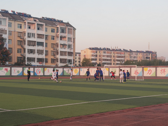 长丰县义井镇中心学校校园足球联赛活动