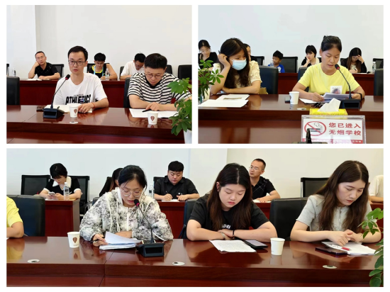 聚智育人 共话成长 ——界首一中举办青年教师学期论坛