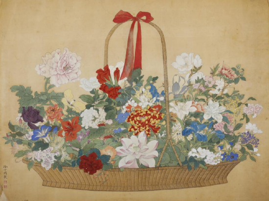 《繁花似锦》 20世纪50年代 63.5×83.5cm 徐子鹤