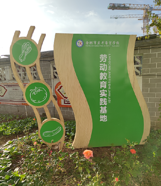 合肥市庆平希望学校五育并举劳动为荣