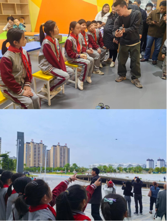 科技赋能 蓝天逐梦 ——天长市西湖小学参加青少年无人机科普教育与