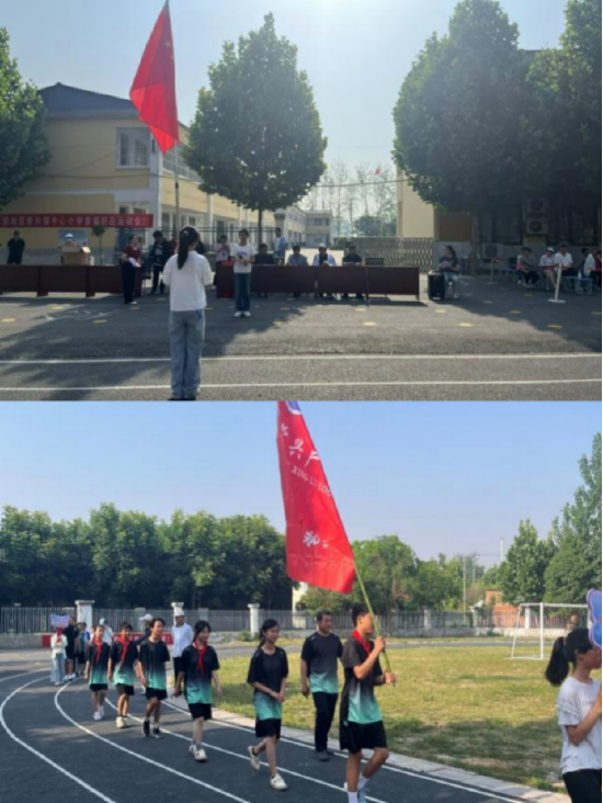 蒙城县楚村学区常兴中心小学举办运动会