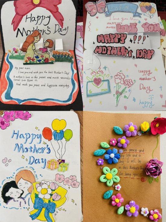 弘扬孝文化 感恩母亲节——歙县行知小学举行母亲节英语贺卡制作比赛