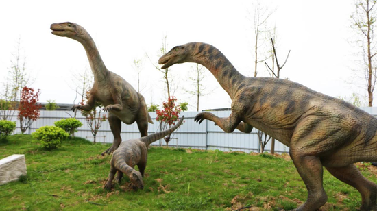 埇桥区野生动物园 侏罗纪恐龙乐园(图源:宿州野生动物园 公众号)