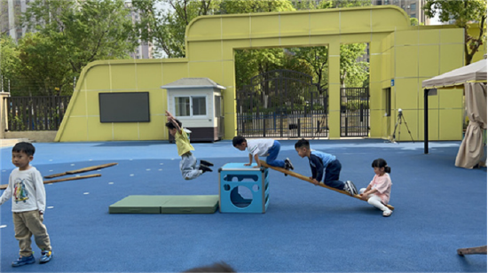 合肥市庐阳实验幼儿园教育集团红玺台总园安吉梯的探索之旅二