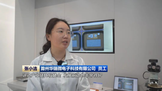 滁州华瑞微电子科技有限公司 员工 张小洁