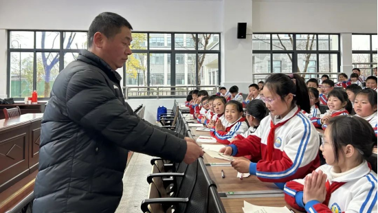 歙县丰乐小学文化安全进校园点亮开学第一课