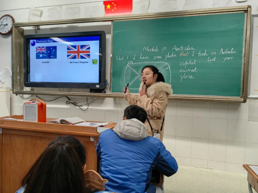 合肥市五十中学天鹅湖教育集团蜀外校区英语视导冬日暖阳