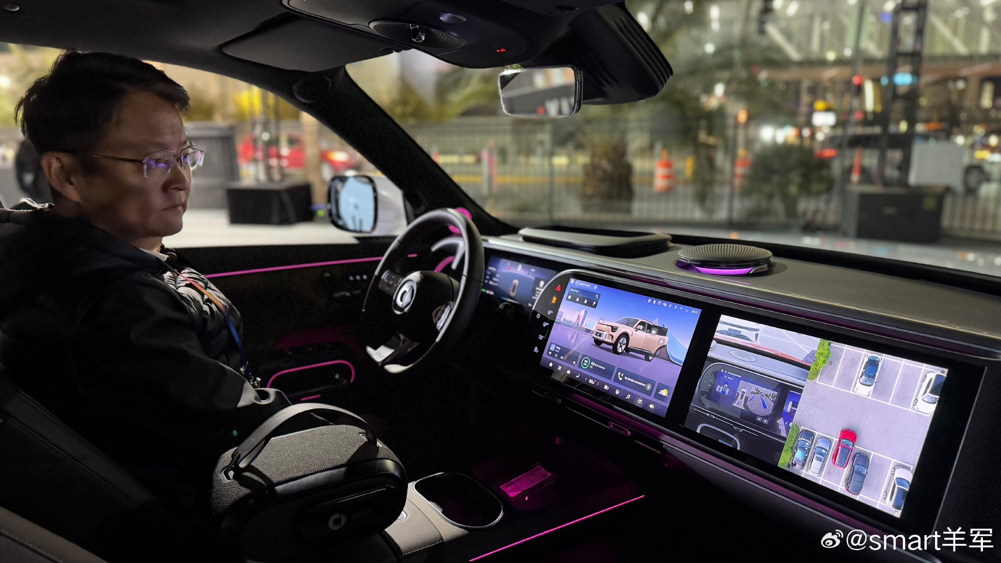 2025CES:smart精灵5号展示智驾与智舱