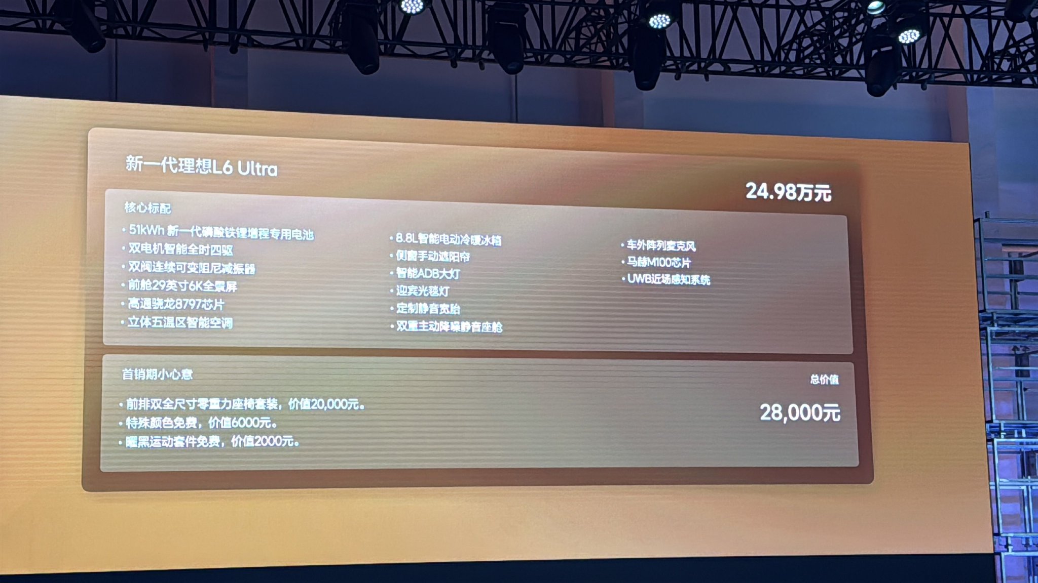 售价24.98万元 新一代理想L6上市