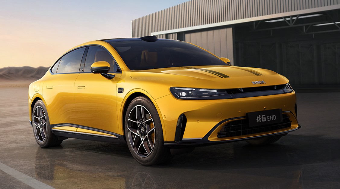 2026北京车展：全新smart精灵6号 EHD预售18.99万起