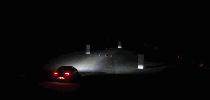 新浪汽车体验别克Matrix矩阵大灯