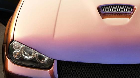 变色汽车 像脸谱一样变换车的外观