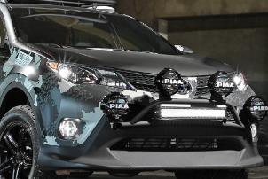 实拍丰田RAV4改装秀