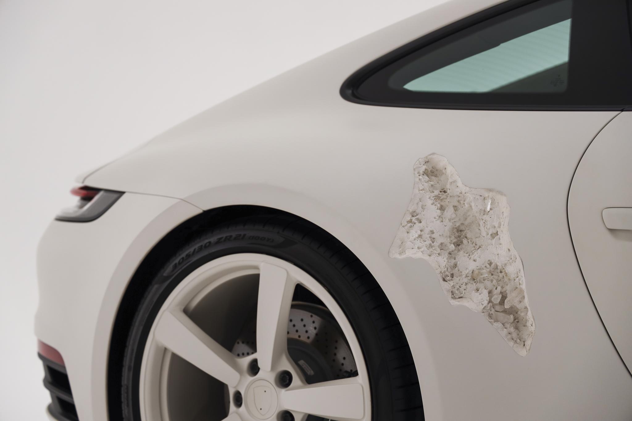 来自1000年后的艺术品 结晶腐蚀版保时捷911-新浪汽车