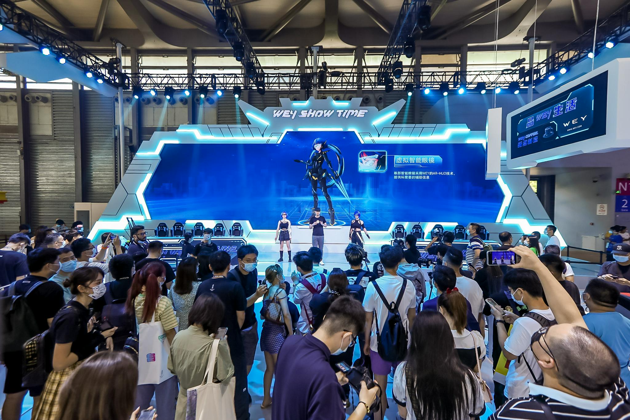 2021ChinaJoy：WEY发布“AI汽车人”虚拟形象