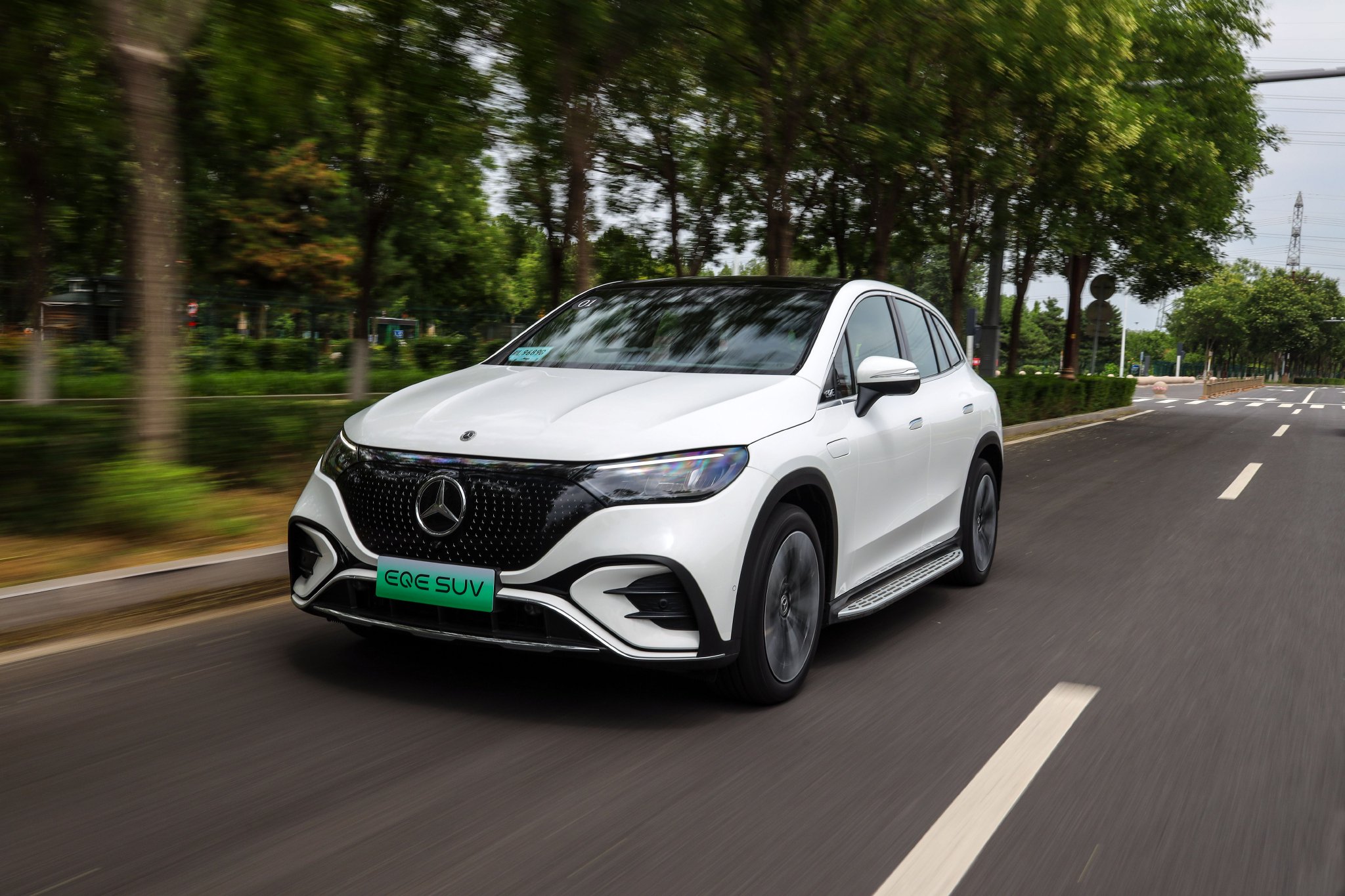 Star Speed Test Drive 2024 Mercedes-Benz EQE pure electric SUV