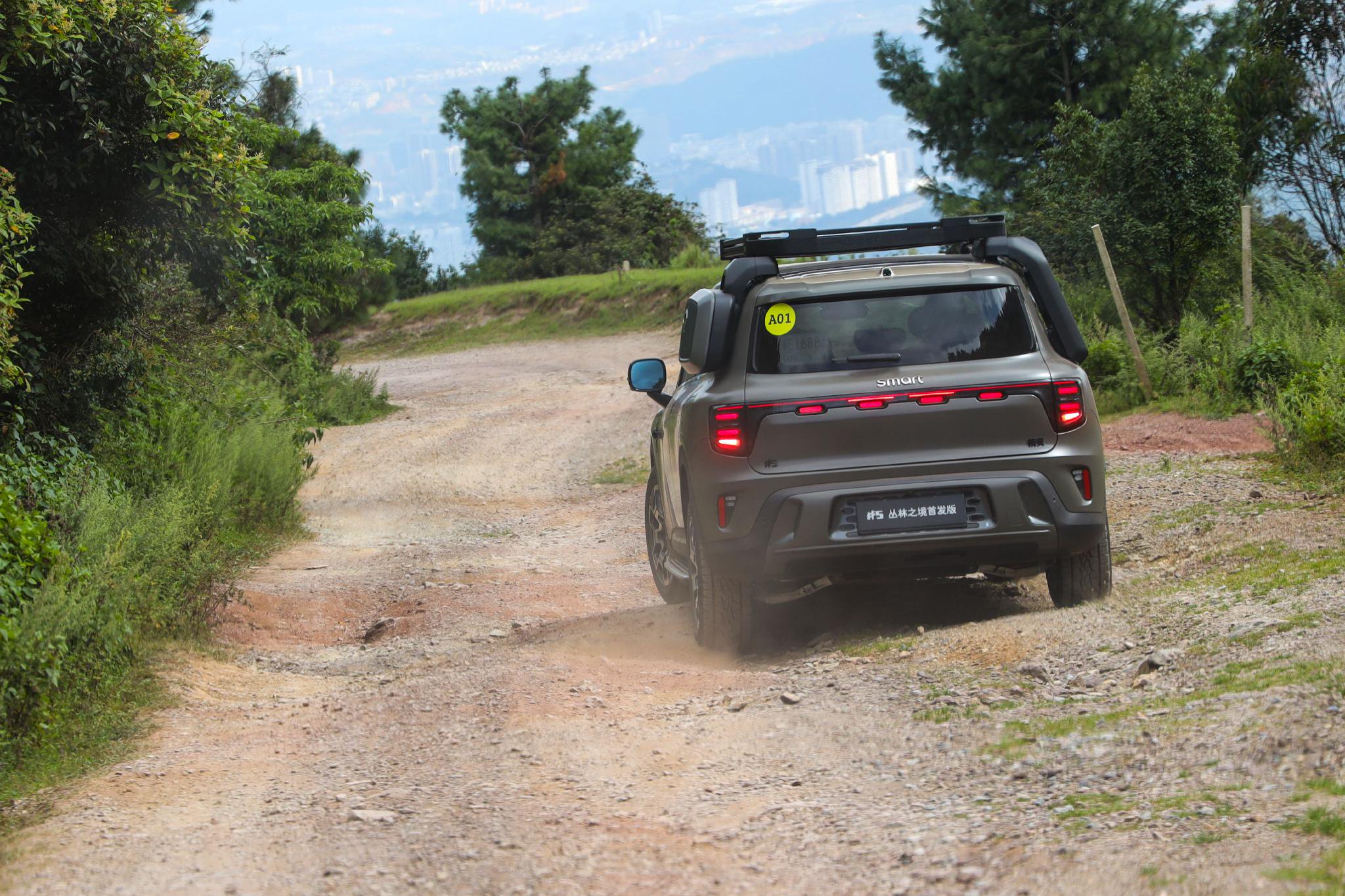 陪你上班 伴你上山 体验试驾smart精灵#5