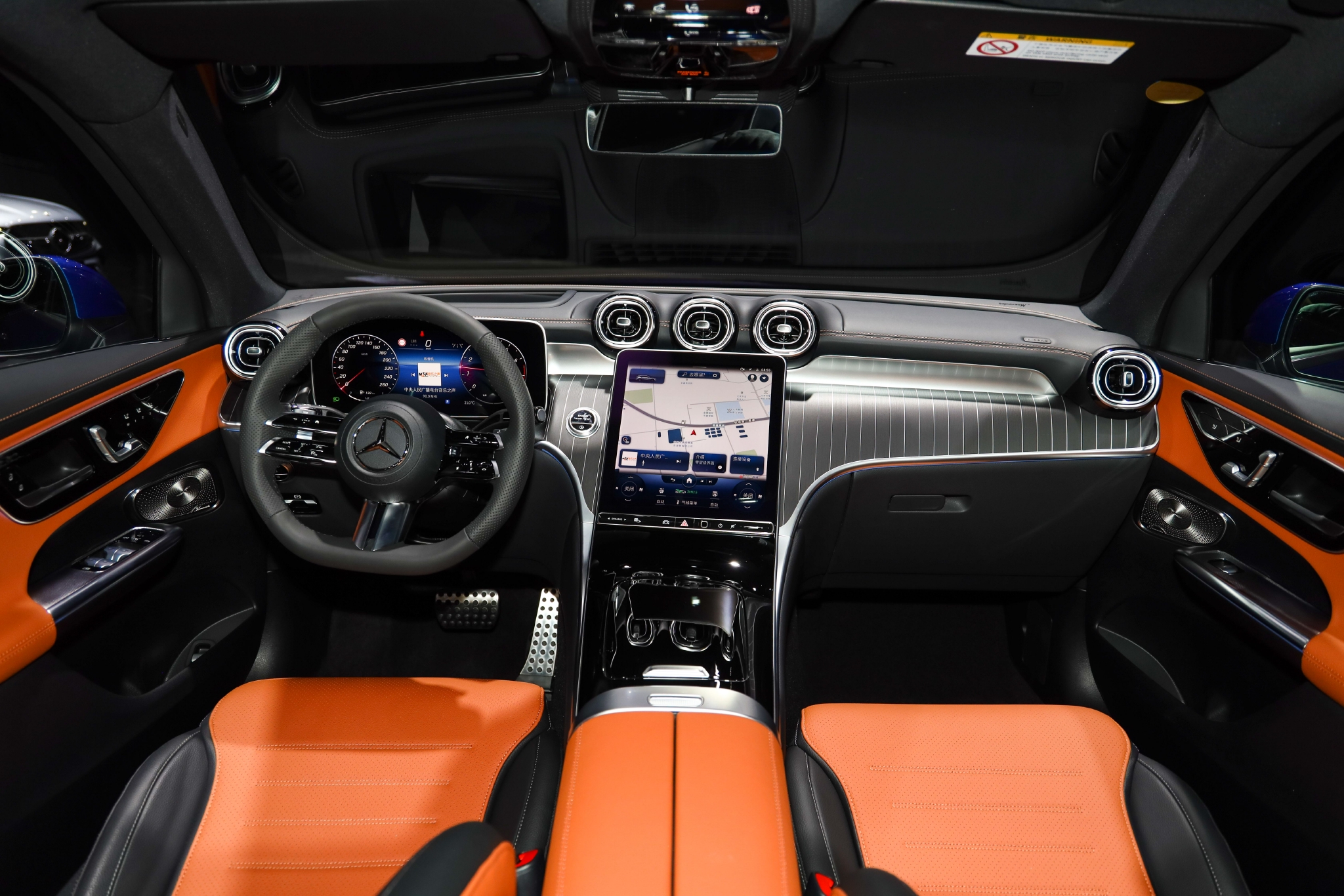 内外皆焕新静态体验北京奔驰长轴距glcsuv