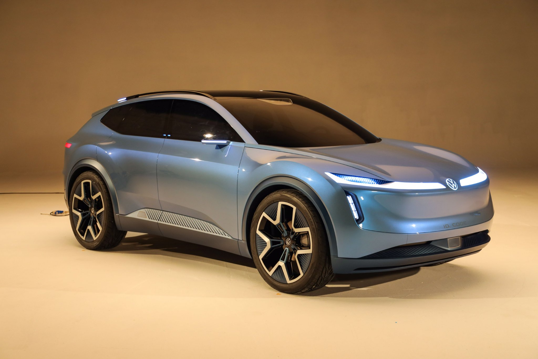 解码未来 静态体验大众ID. CODE概念车