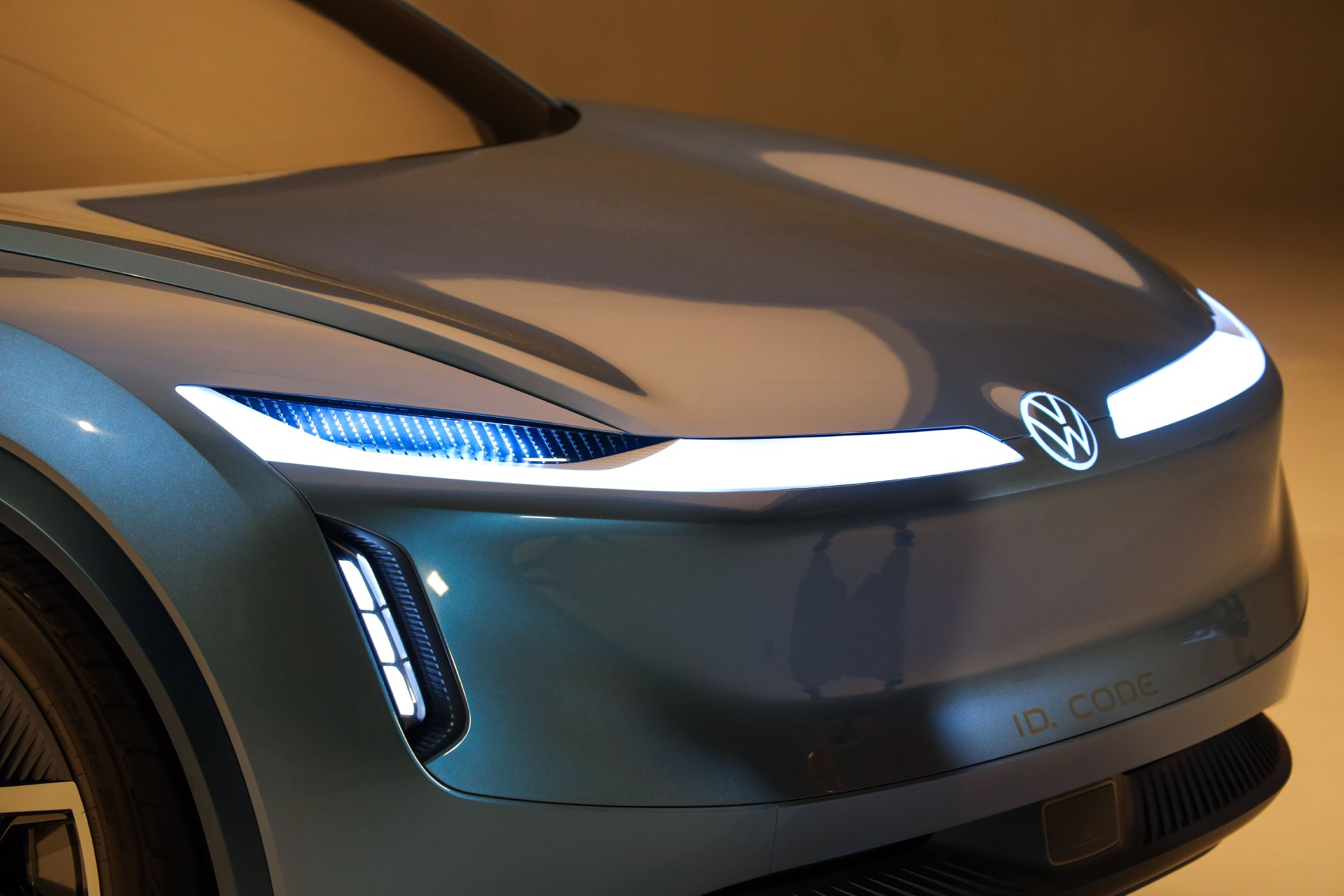 解码未来 静态体验大众ID. CODE概念车