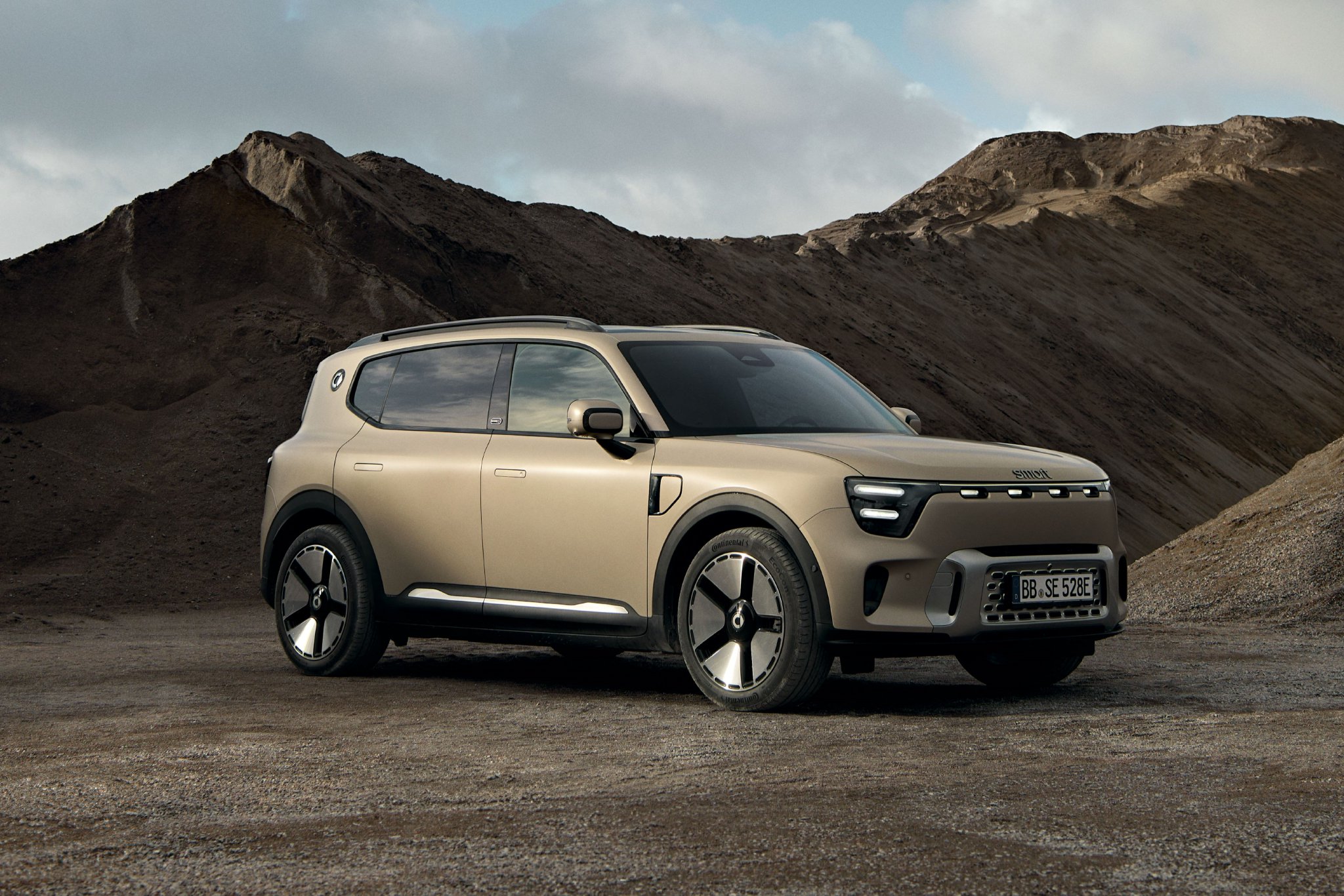 定位豪华中型SUV 全新smart精灵#5正式发布