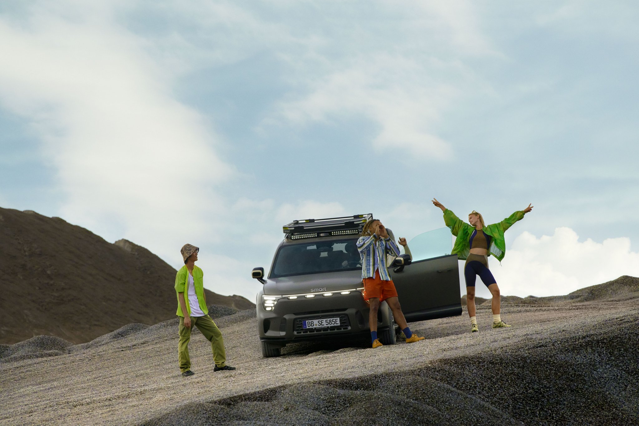 定位豪华中型SUV 全新smart精灵#5正式发布