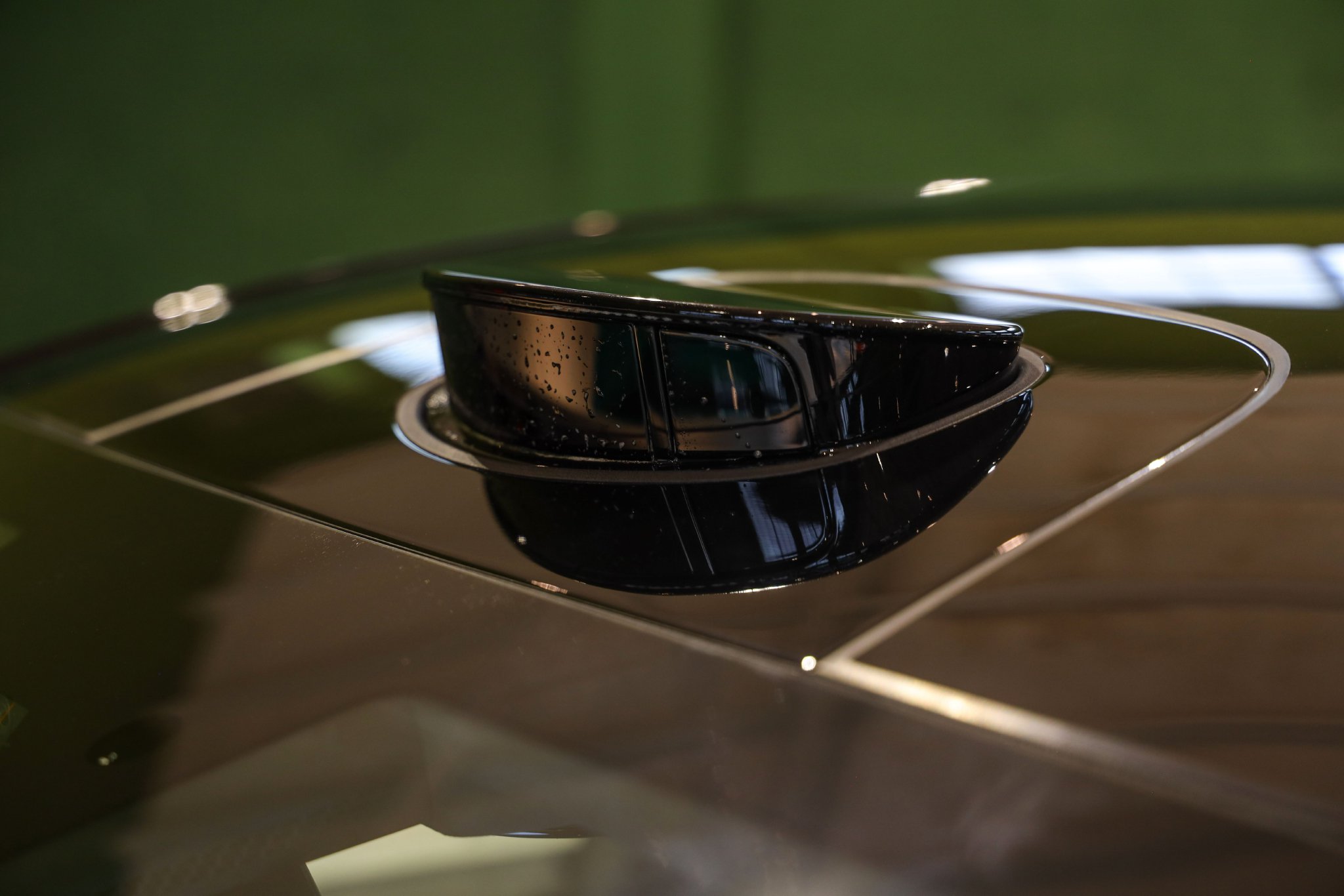 激光雷达开启时（自带清洗功能）