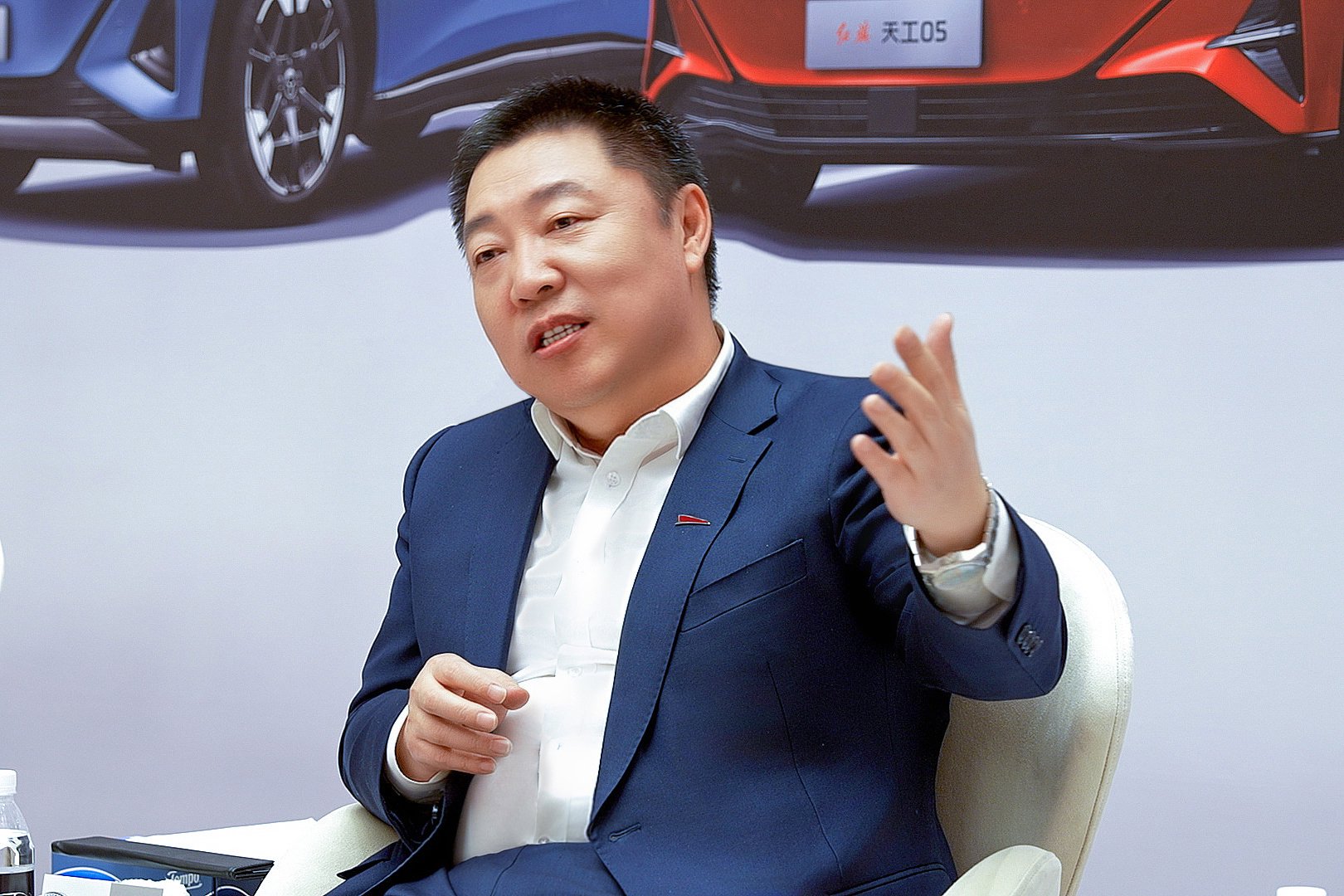 中国一汽总经理助理兼红旗品牌运营委员会副总裁 柳长庆