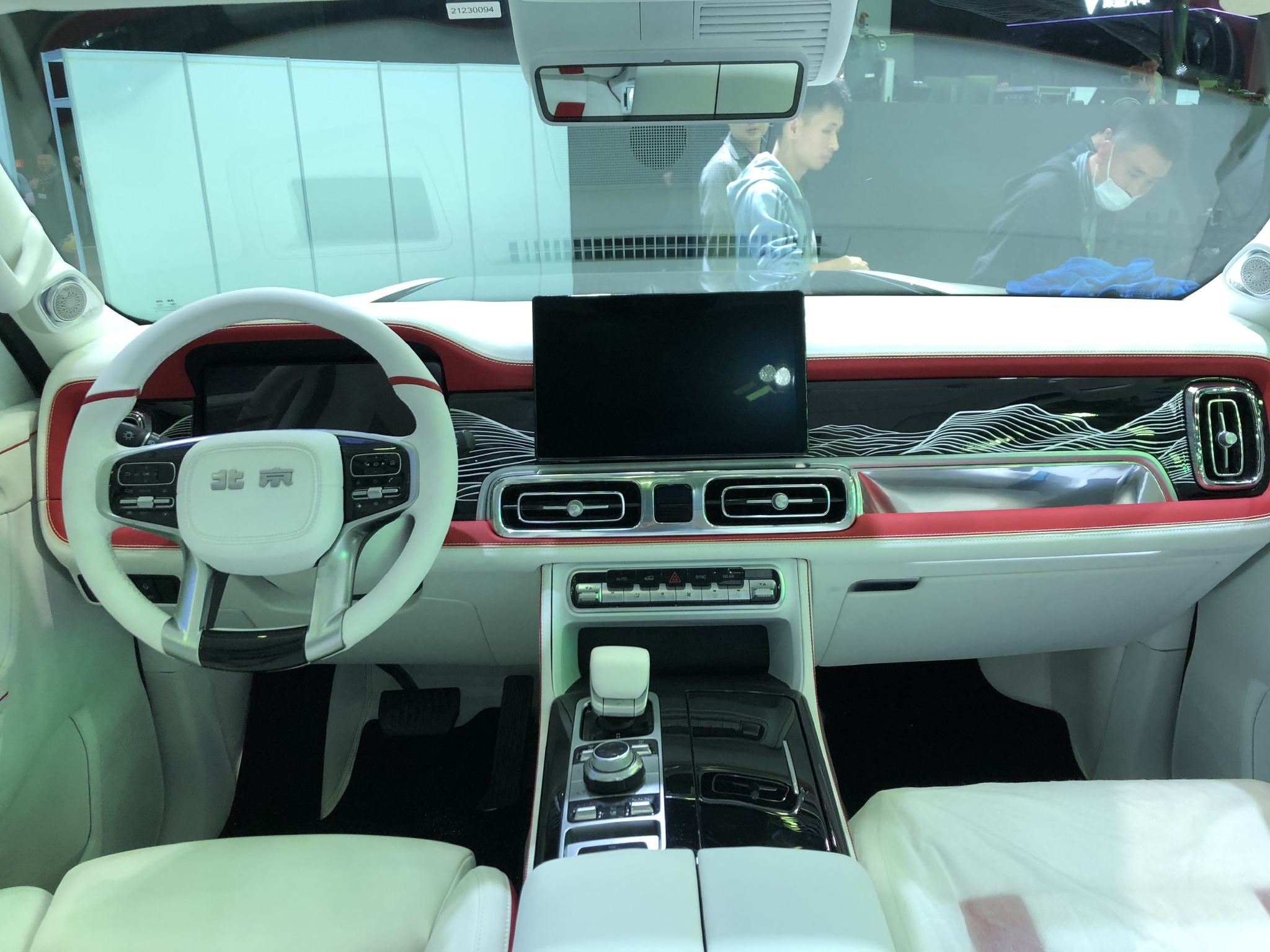 2023上海车展探馆：北京汽车新X7等车型亮相