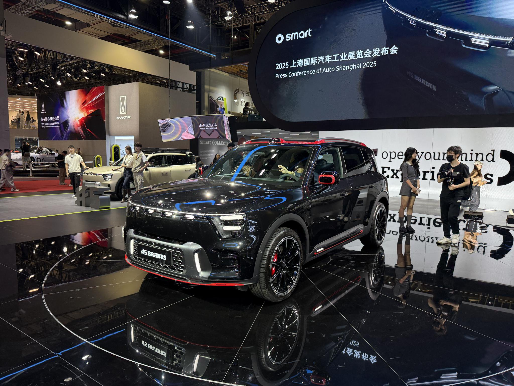 2025上海车展：smart #5 BRABUS超能版上市