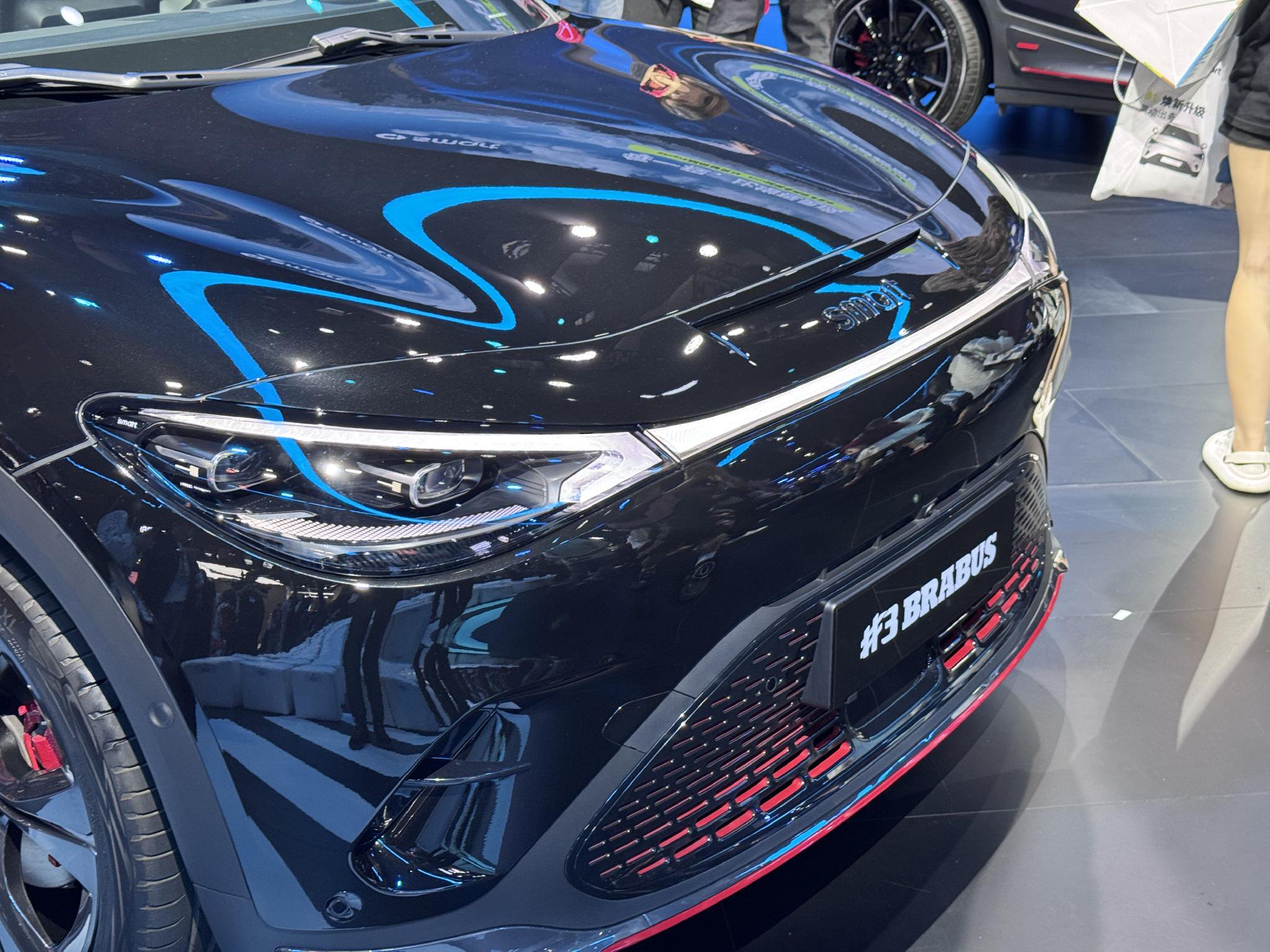2025成都车展：smart#1 BRABUS售价24.99万元