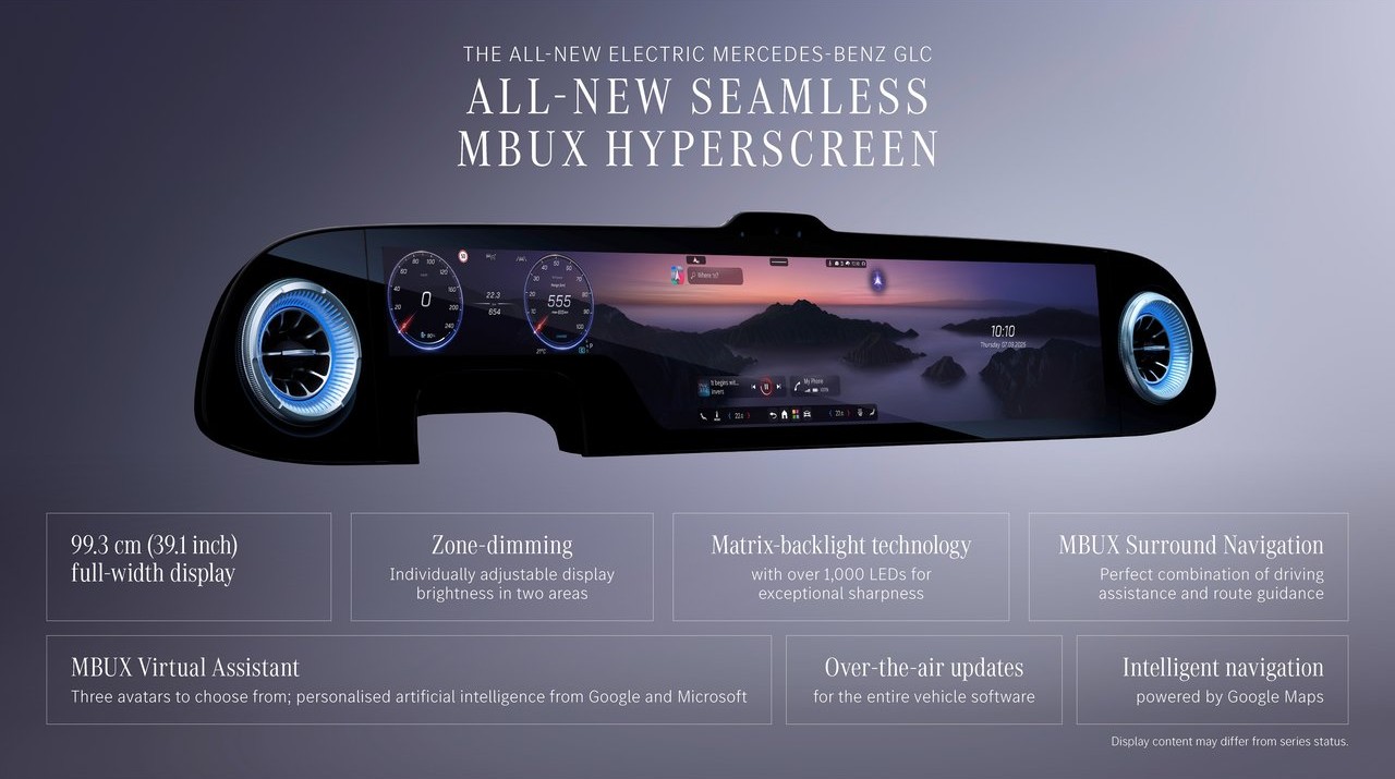 史上最大GLC 静态体验全新梅赛德斯-奔驰纯电GLC SUV