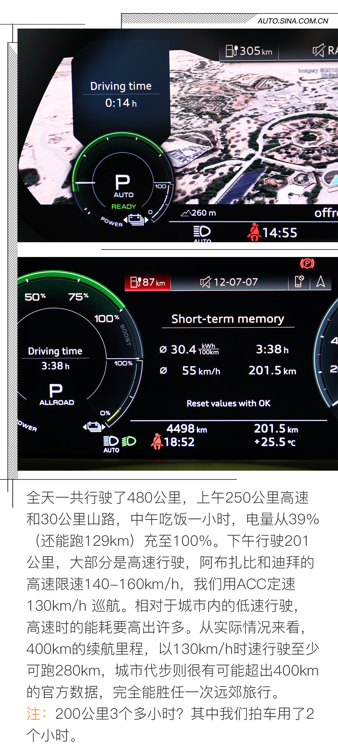 靠科技出位 奥迪玩电更有一套 试驾e-tron