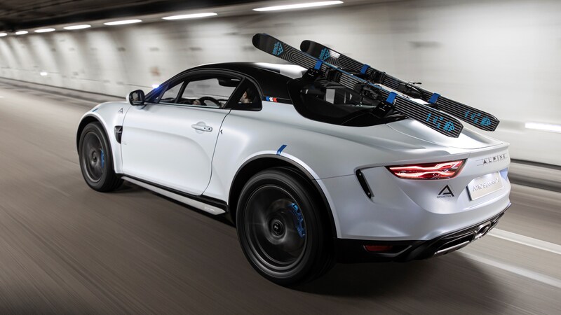 雷诺Alpine A110 Sports X概念车官图发布