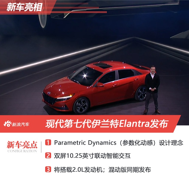 家轿秒变小钢炮 现代全新一代伊兰特亮相