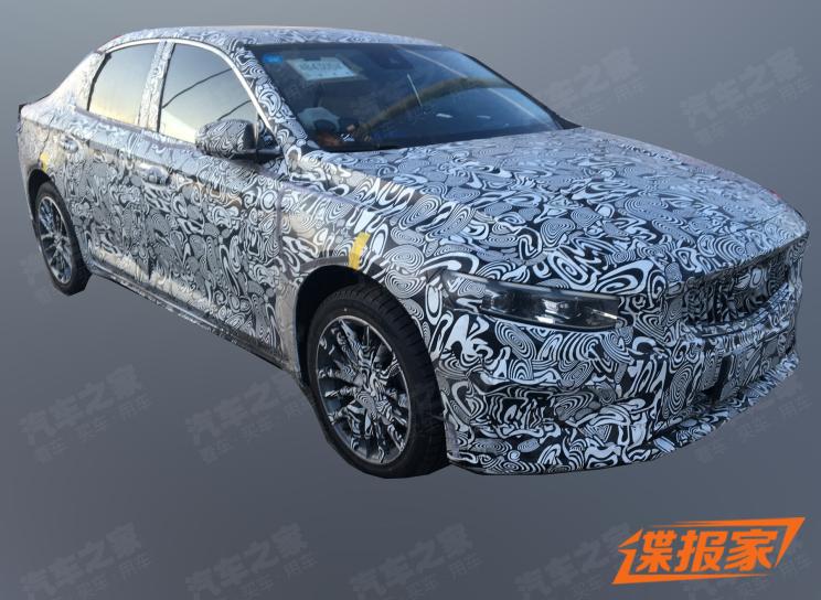 吉利preface概念车量产版谍照