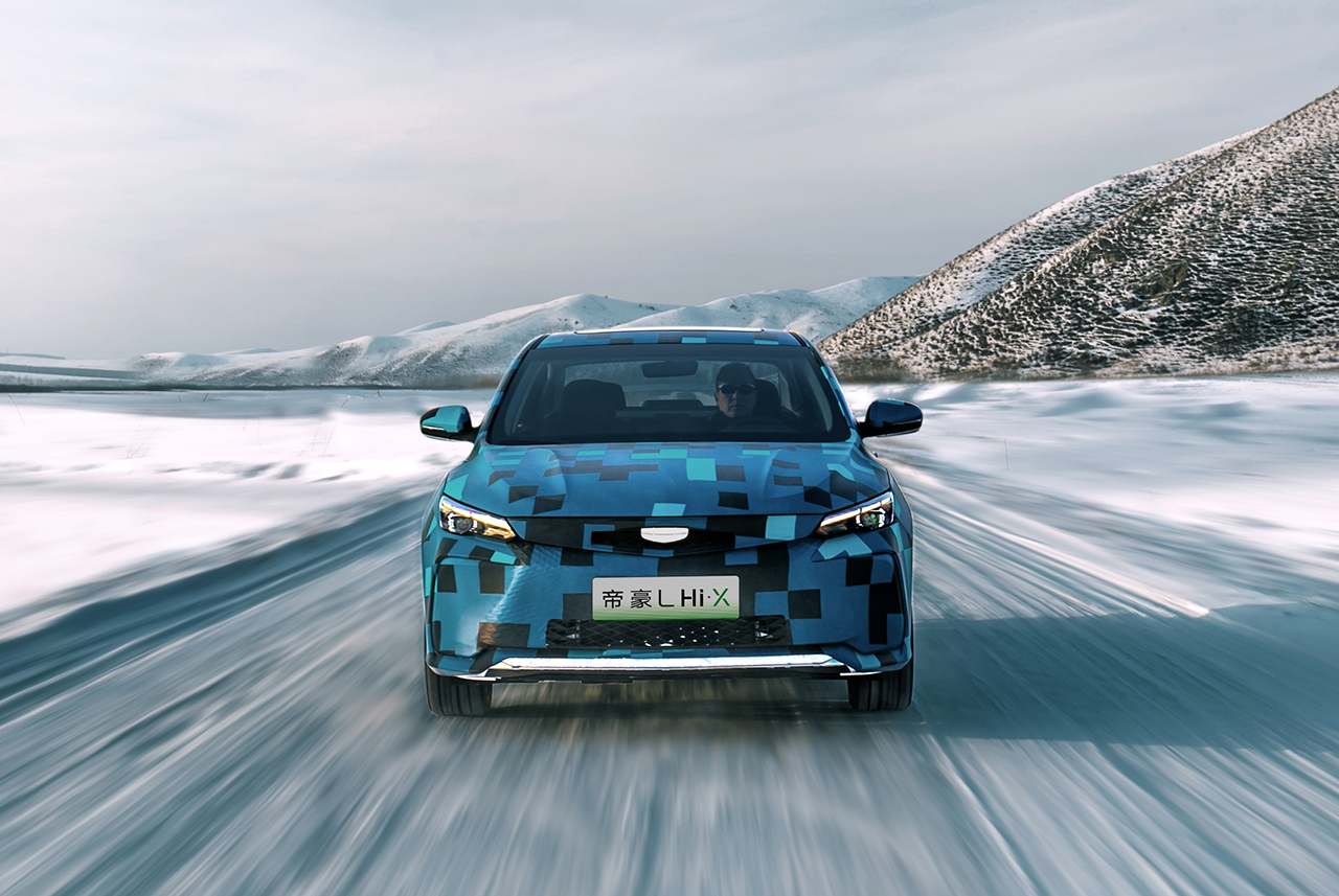 最大续航1300km 吉利帝豪L Hi·X谍照曝光