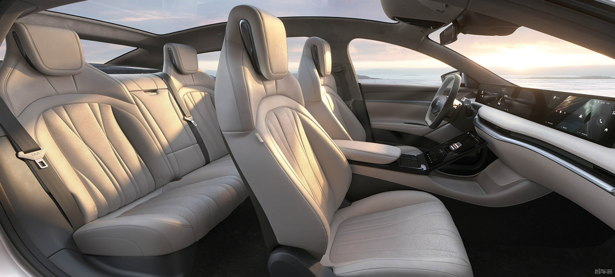 2021广州车展：智己L7内饰设计曝光