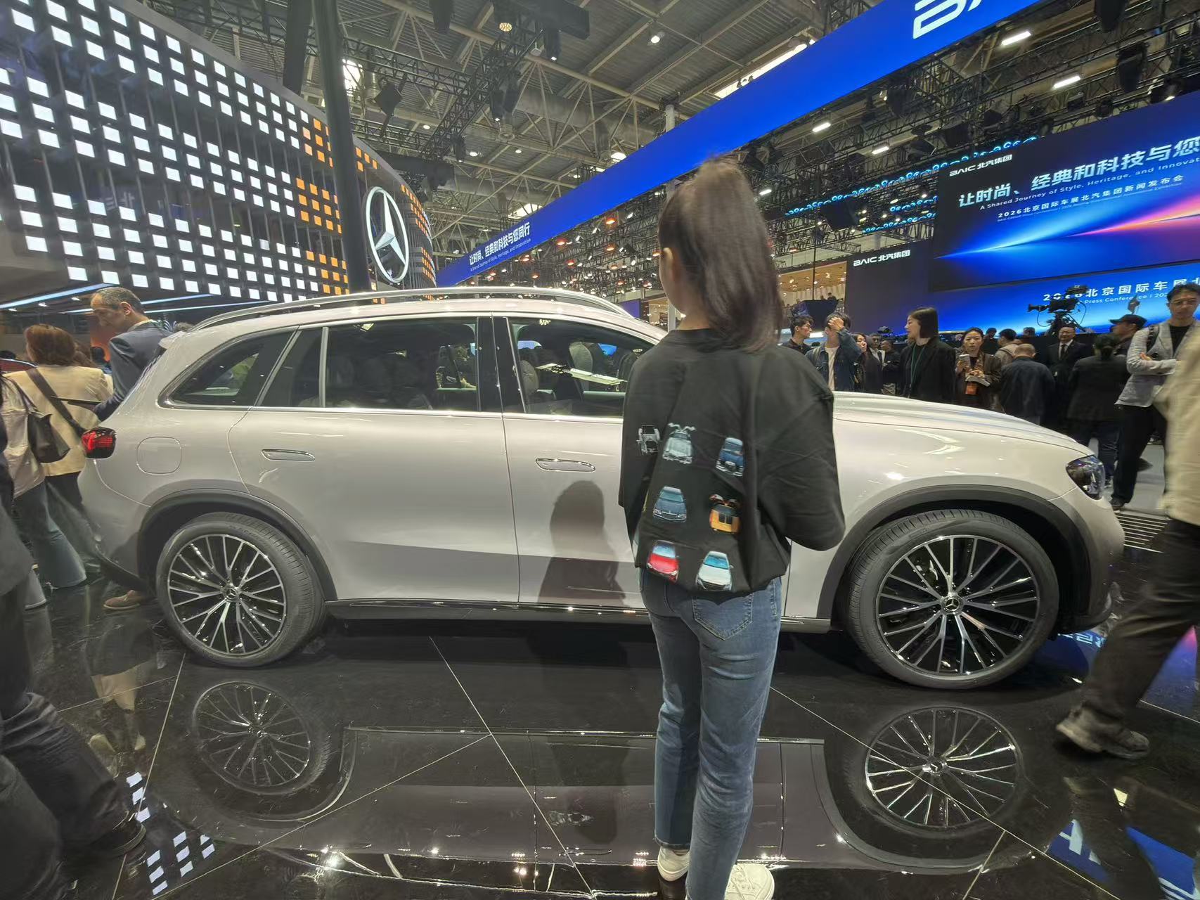 2026北京车展：全新奔驰纯电GLC亮相