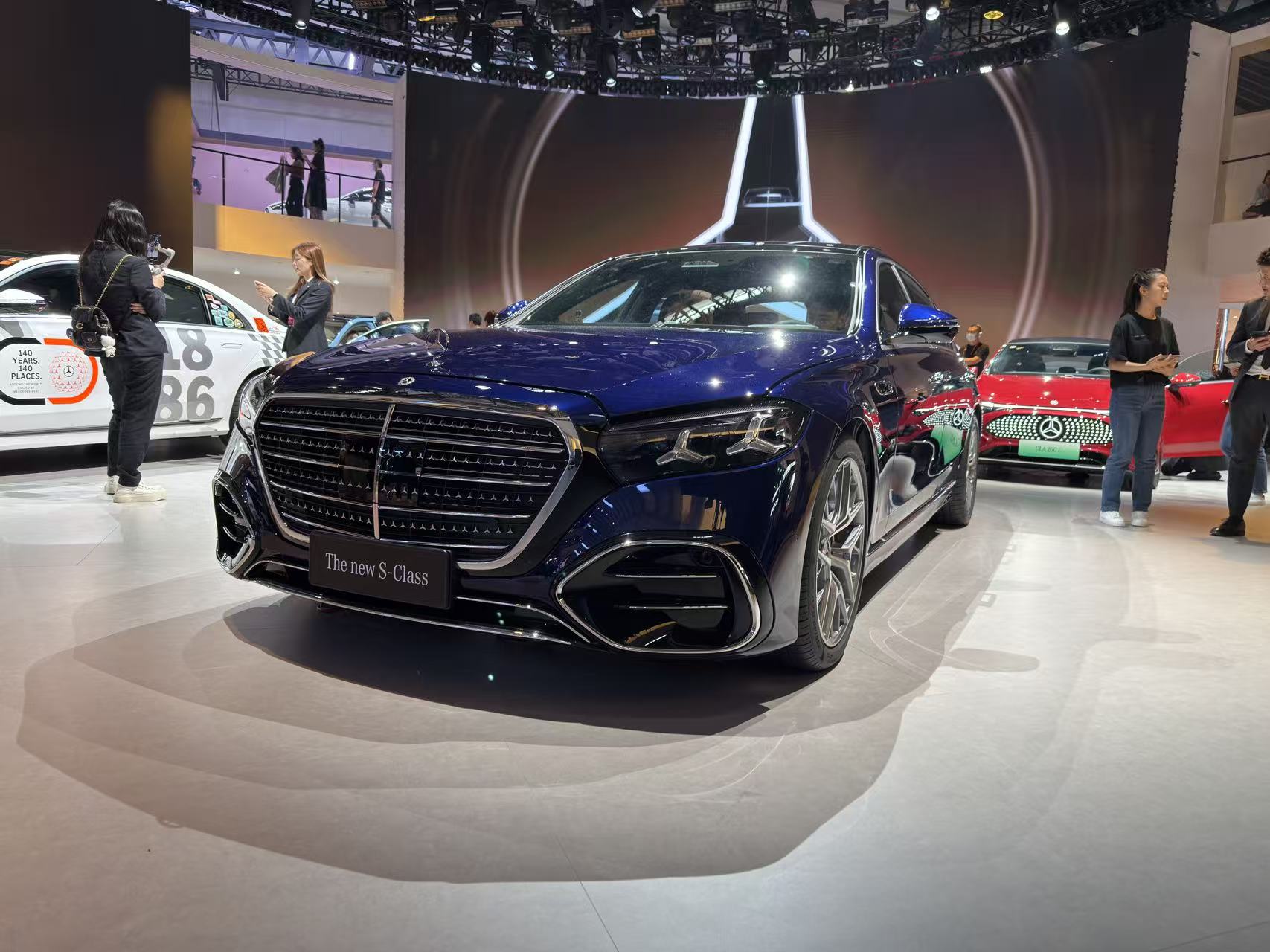 2026北京车展：新款奔驰S级亮相
